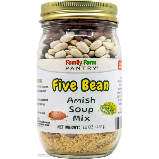Market on Blackhawk:  Amish Soup Mixes - All-Natural - Five Bean Soup Mix  |   Bontragers Kitchen