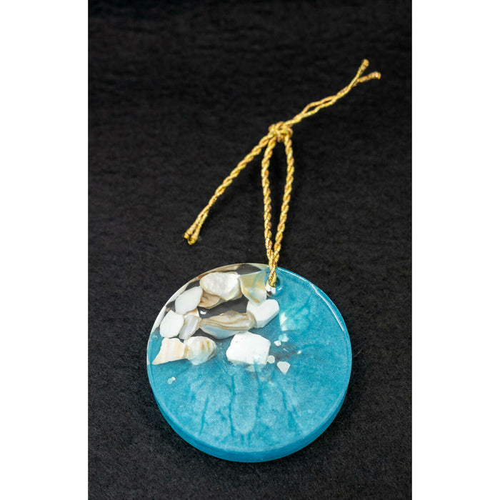 Market on Blackhawk:  Everyday Ornaments - Aqua with Stones 3  |   Mystic Creations