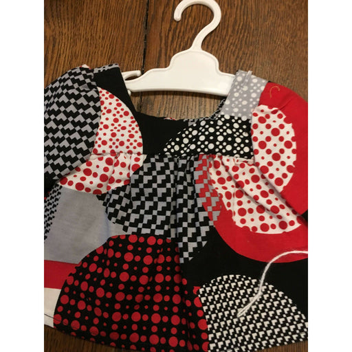 Market on Blackhawk:  Doll Top - Red/Black Tunic for 18" Dolls - Default Title  |   O Baby Creations & Kathys Simply Cakes