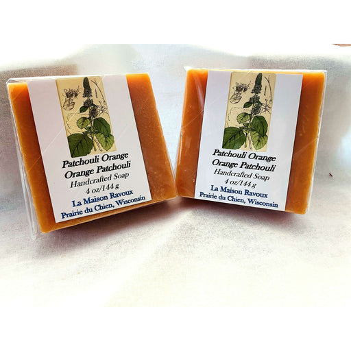 Market on Blackhawk:  Handmade & Individual Soaps (small batch) - Orange Patchouli Soap  |   LA MAISON RAVOUX