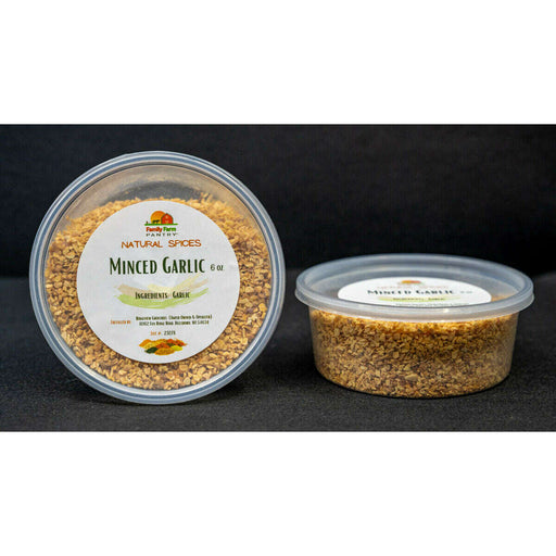 Market on Blackhawk:  Minced Garlic - All Natural - 6 oz.  |   Family Farm Pantry (Ridgeview)