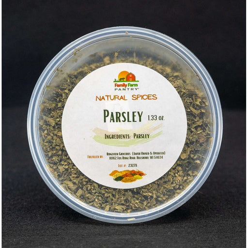 Market on Blackhawk:  Parsley - All Natural - 1.33 oz  |   Family Farm Pantry (Ridgeview)