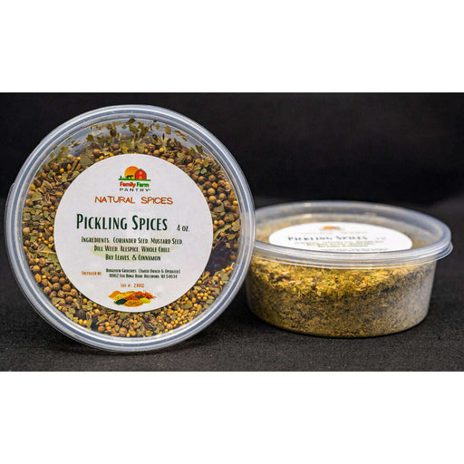 Market on Blackhawk:  Pickling Spices - All Natural - 4 oz  |   Family Farm Pantry (Ridgeview)