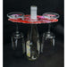 Market on Blackhawk:  Suspended Wine Glass Holders   |   Mystic Creations