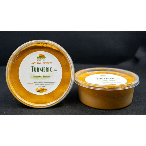 Market on Blackhawk:  Turmeric - All Natural - 6 oz  |   Family Farm Pantry (Ridgeview)