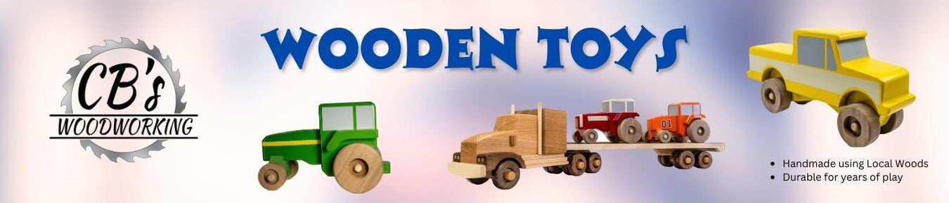 CBs Woodworking: Wooden Toys - Market on Blackhawk