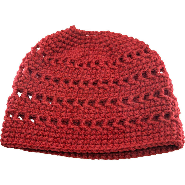 Market on Blackhawk:  Red Bun Hat with Handwarmers   |   Sewperb Chaos