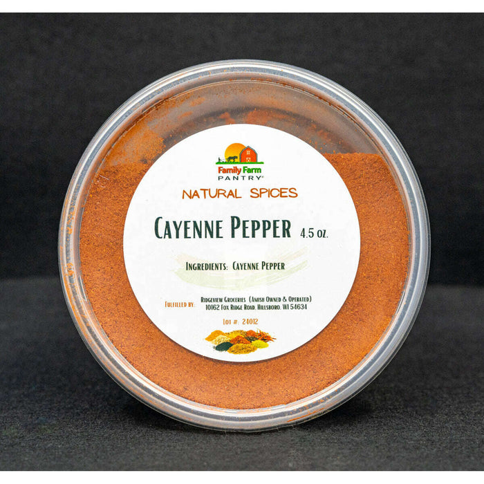 Market on Blackhawk:  Cayenne Pepper - All Natural   |   Family Farm Pantry (Ridgeview)