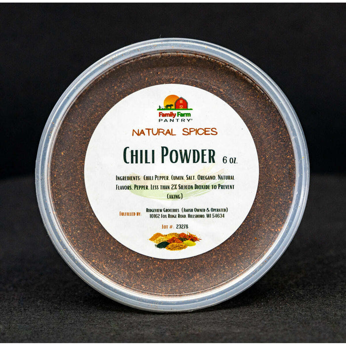 Market on Blackhawk:  Chili Powder - All Natural   |   Family Farm Pantry (Ridgeview)