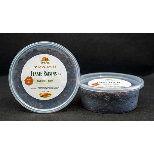Market on Blackhawk:  Dried Fruit - Natural - Flame Raisins  (8 oz.)  |   Market on Blackhawk