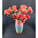 Market on Blackhawk:  Dry Vases with Artificial Flowers - 3D Printed In-House - Spectrum Diamond Vase with Red Rose Flowers  |   Woodworking Creations