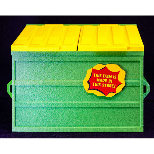 Market on Blackhawk:  Garbage Dumpster 3D Printed Plastic Container   |   Woodworking Creations