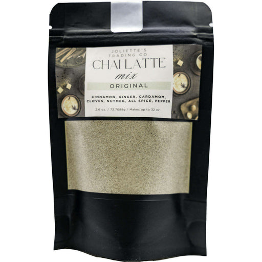 Market on Blackhawk:  Chai Latte Mix - 2.6 oz. Bag - Original  |   Joliettes Trading Company
