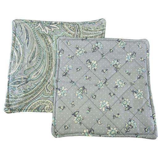 Market on Blackhawk:  Kitchen Hot Pads - Grey  |   O Baby Creations & Kathys Simply Cakes
