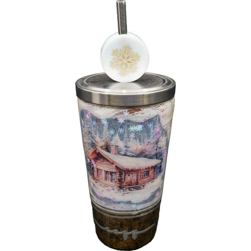 Market on Blackhawk:  Large "Fatty" Tumblers - Cozy- 19 oz. capacity -  (4" wide, 7.25" tall without Straw, 1.09 lbs)  |   Wacky Wench’s Creative Designs