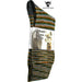 Market on Blackhawk:  Alpaca Dress Socks - Solids & Stripes - Small - Orange & Teal Striped  |   Blufftop Farm