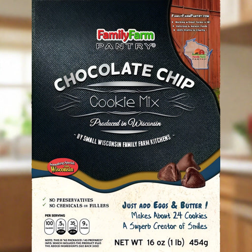 Market on Blackhawk:  Amish Cookie Mixes (Bags) - Chocolate Chip Cookie Mix  (16 oz. bag)  |   Ridgeview Groceries