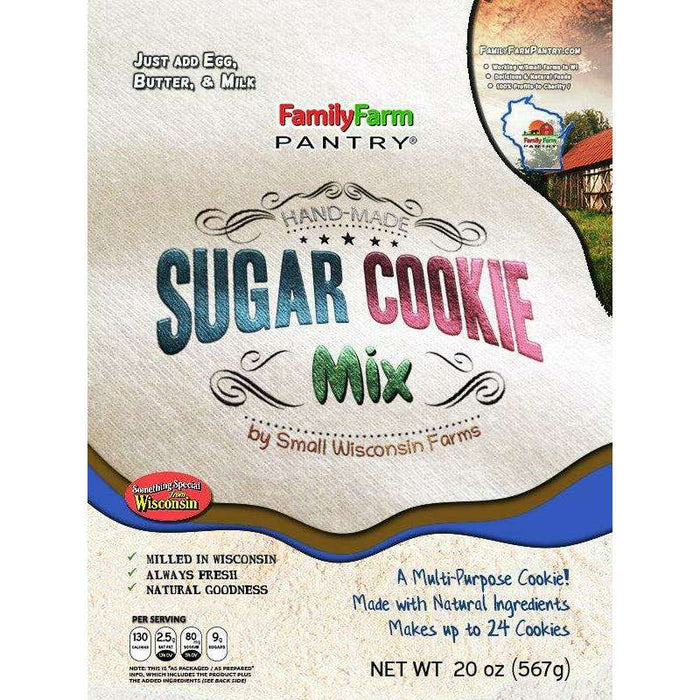 Market on Blackhawk:  Amish Cookie Mixes (Bags) - Sugar Cookie Mix   (20 oz. bag)  |   Ridgeview Groceries
