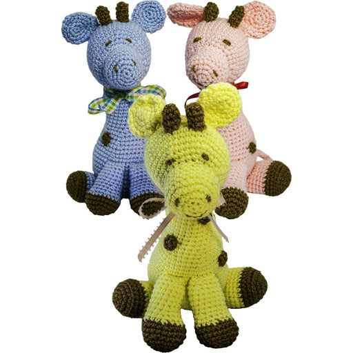 Market on Blackhawk:  Baby Giraffe Crochet Stuffed Animal (handmade)   |   Pretty Cute Creations by Pat