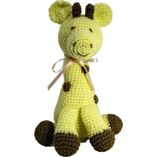 Market on Blackhawk:  Baby Giraffe Crochet Stuffed Animal (handmade) - Yellow Giraffe  |   Pretty Cute Creations by Pat