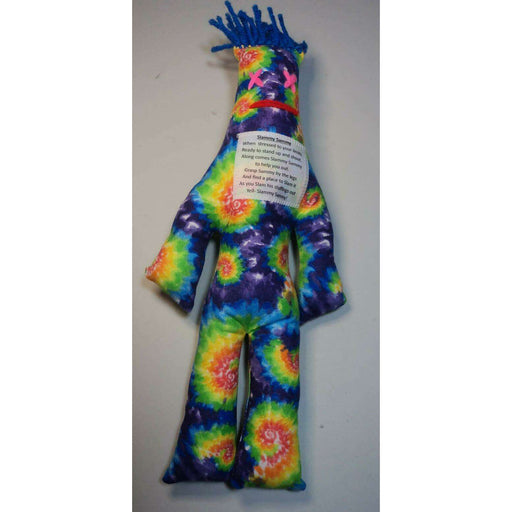 Market on Blackhawk:  Bashing Dolls - Slammy Sammy Tie Dye Print  |   Rag Rug Haven