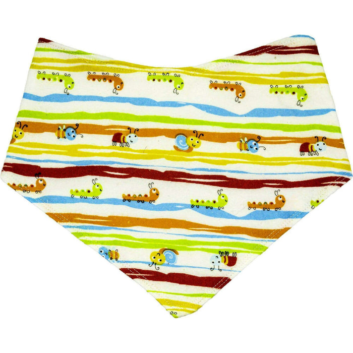 Market on Blackhawk:  Bibs, Bandana-Style - Handmade by Oh Baby Creations - Multi-Colored Insects  |   O Baby Creations & Kathys Simply Cakes