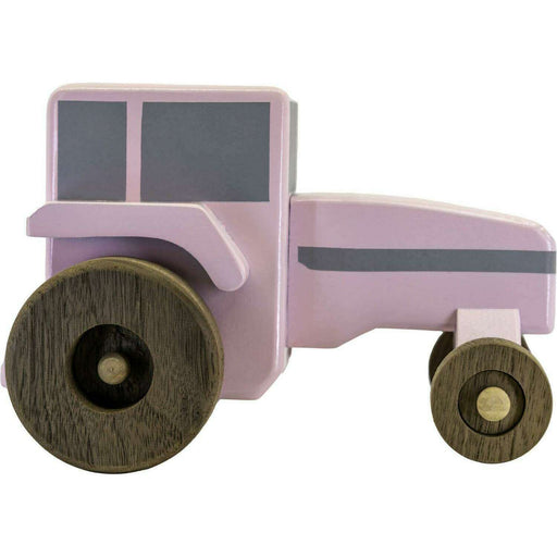 Market on Blackhawk:  'Build-a-Farm' Handmade Wooden Toys from CB's Woodworking - Pink Wooden TRACTOR Toy  |   CBs Woodworking