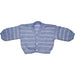 Market on Blackhawk:  Cardigan Sweaters for Boys - Light Blue with White Stripes and White Duck buttons (Size 0-6)  |   Pretty Cute Creations by Judi