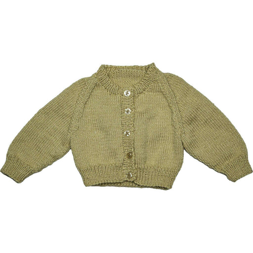 Market on Blackhawk:  Cardigan Sweaters for Boys - Light Tan with Tan buttons (Size Preemie)  |   Pretty Cute Creations by Judi