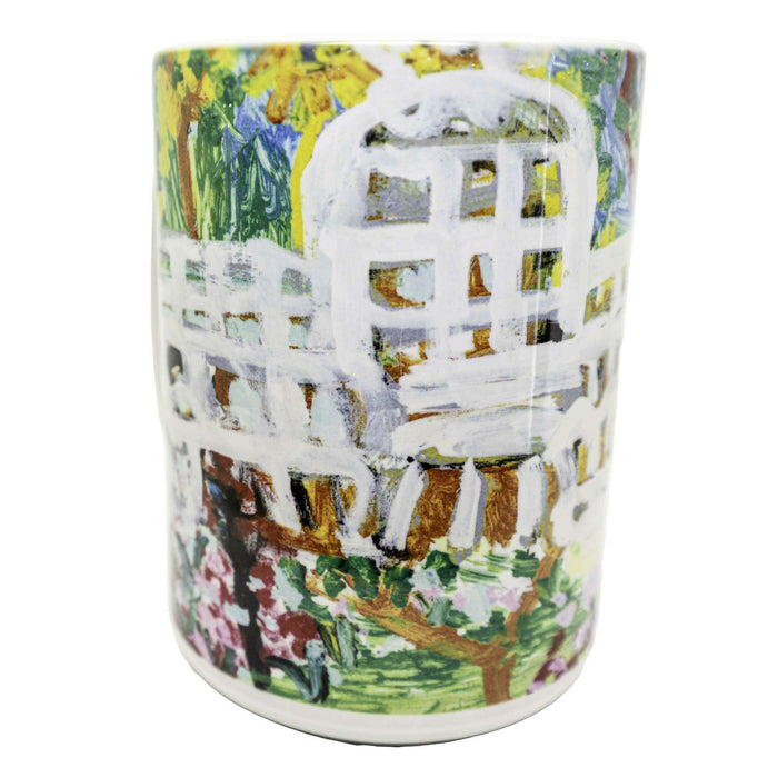 Market on Blackhawk:  Coffee Mugs - Town (S/N: 1422)   |   Quilts by Barb