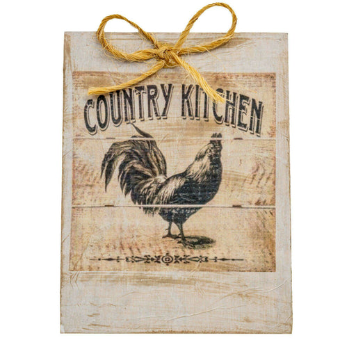 Market on Blackhawk:  Country Kitchen Sign w/Chicken (6" x 8") - Default Title  |   Things That Garnish