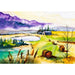 Market on Blackhawk:  Country Pond - a 5" x 7" Watercolor Card with Envelope - Default Title  |   Natalie Campbell