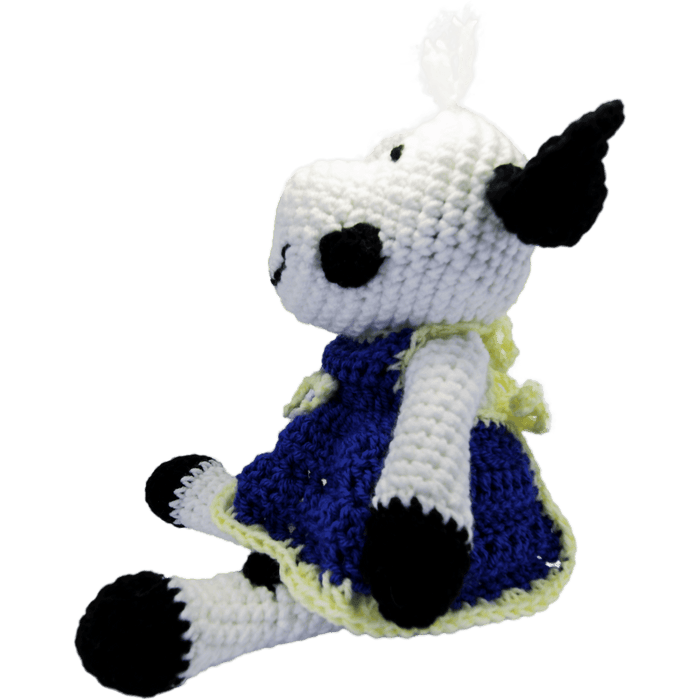 Market on Blackhawk:  Cow Stuffed Animal (Hand-Crocheted)   |   Pretty Cute Creations by Pat