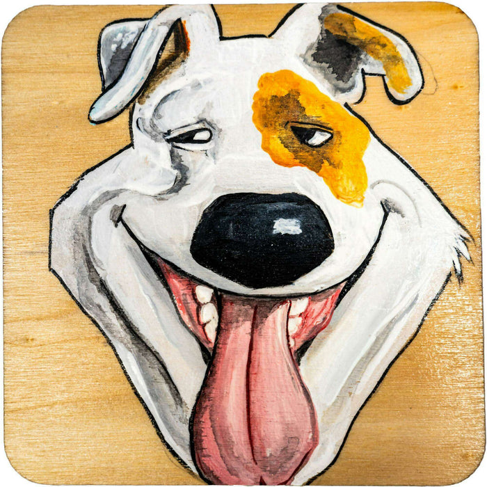 Market on Blackhawk:  Crazy Coasters: Animals - Dog #7  |   Cathy Martin