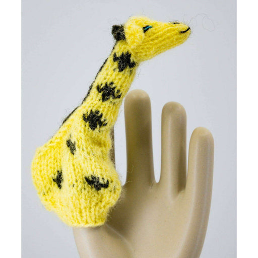 Market on Blackhawk:  Cute Fun Finger Puppets - Yellow Giraffe  |   Blufftop Farm