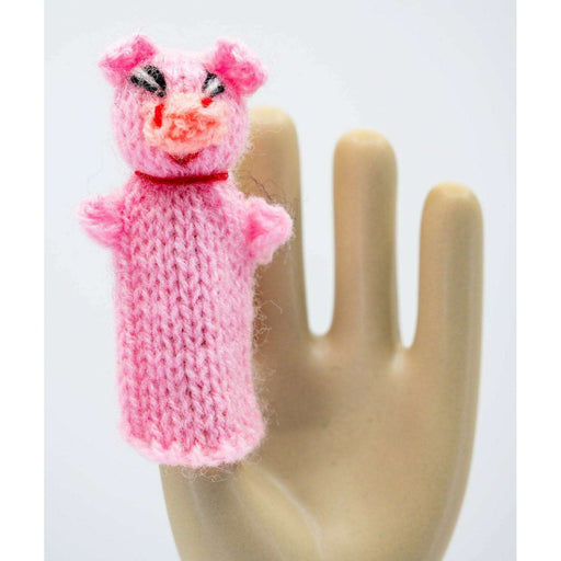 Market on Blackhawk:  Cute Fun Finger Puppets - Pink Pig  |   Blufftop Farm