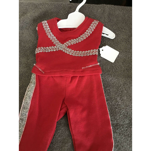 Market on Blackhawk:  Doll Dance Sweatsuit - Red   |   O Baby Creations & Kathys Simply Cakes