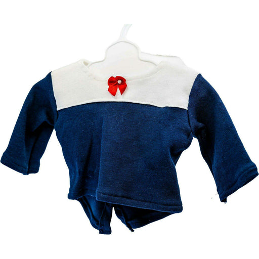 Market on Blackhawk:  Doll Outfit - Navy & White Top for 18" Dolls - Default Title  |   O Baby Creations & Kathys Simply Cakes