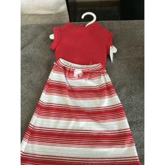 Market on Blackhawk:  Doll Outfit - Red Top with White Skirt for 18" Dolls   |   O Baby Creations & Kathys Simply Cakes