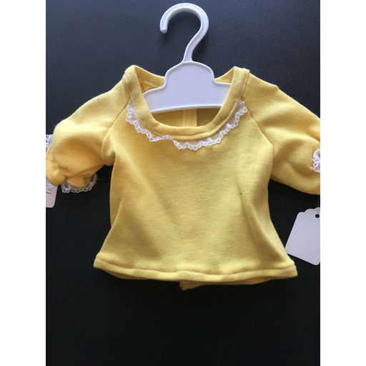 Market on Blackhawk:  Doll Shirt - Yellow for 18" Dolls - Default Title  |   O Baby Creations & Kathys Simply Cakes