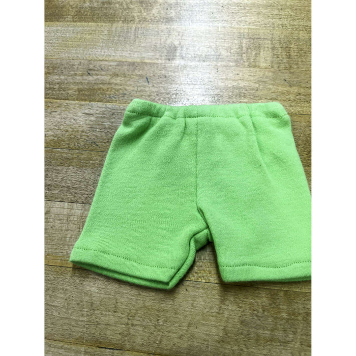 Market on Blackhawk:  Doll Shorts - Green   |   O Baby Creations & Kathys Simply Cakes