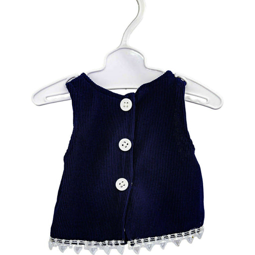 Market on Blackhawk:  Doll Top - Blue with Beads - Default Title  |   O Baby Creations & Kathys Simply Cakes