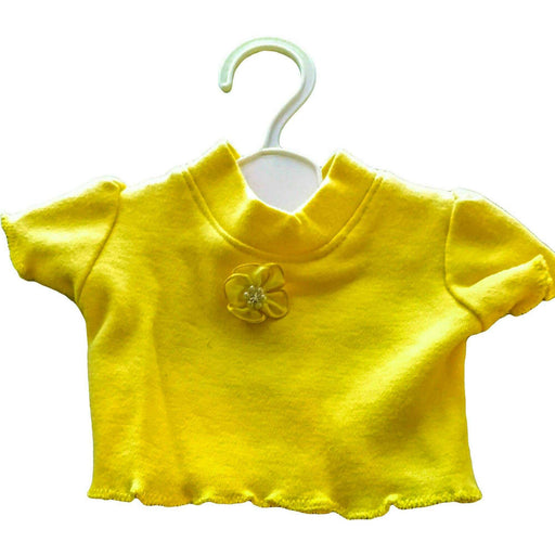 Market on Blackhawk:  Doll Top - Yellow Short Sleeve Shirt for 18" Dolls - Default Title  |   O Baby Creations & Kathys Simply Cakes
