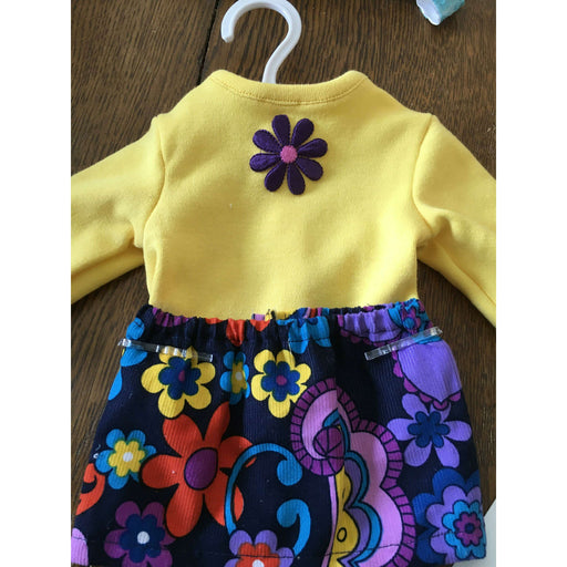 Market on Blackhawk:  Doll Yellow Shirt and Corduroy Skirt - Default Title  |   O Baby Creations & Kathys Simply Cakes