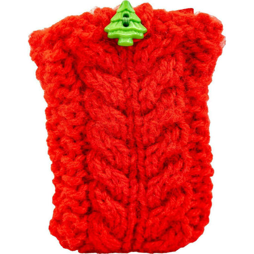 Market on Blackhawk:  Gift Card Holders - Hand Knitted - Christmas Red  (0.5 oz.)  |   Pretty Cute Creations by Judi
