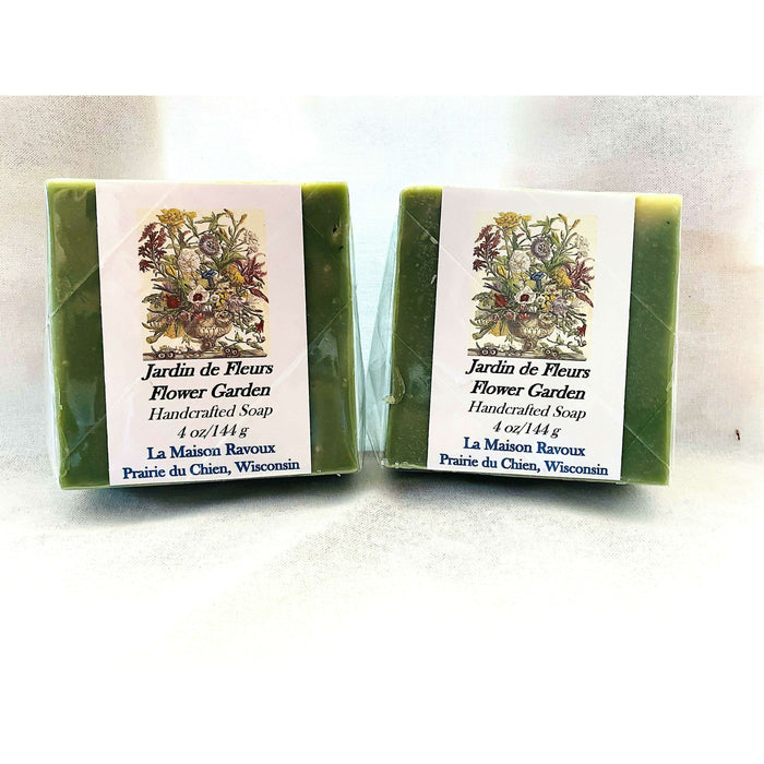 Market on Blackhawk:  Handmade & Individual Soaps (small batch) - Flower Garden Soap  |   LA MAISON RAVOUX