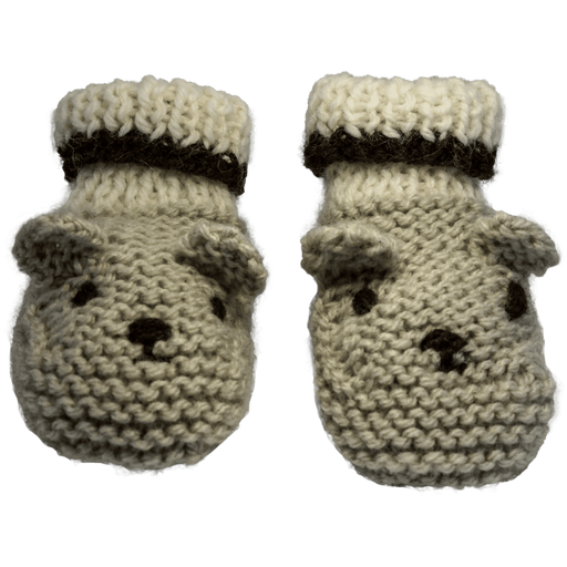 Market on Blackhawk:  Handmade Knitted Bear Hats & Bear Booties (Infants) - Tan Booties  |   Pretty Cute Creations by Judi