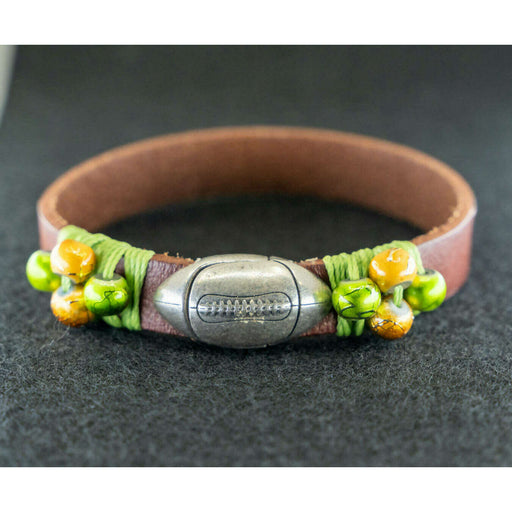 Market on Blackhawk:  Handmade Leather Bracelets - Packer Leather Bracelet (7.5" long, 0.5 oz.)  |   Cowgirl Pretty