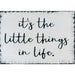 Market on Blackhawk:  It's the little things in life - Handmade Painted Wood Sign   |   Ceils Crafts