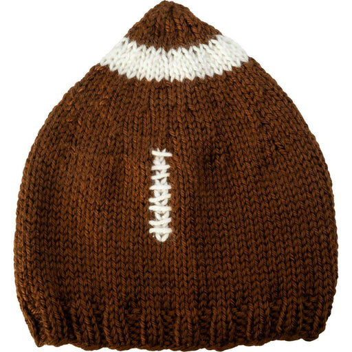 Market on Blackhawk:  Knitted Football Hats - 6 to 12 months  |   Pretty Cute Creations by Judi